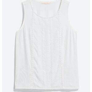 White Sleeveless Women's Top